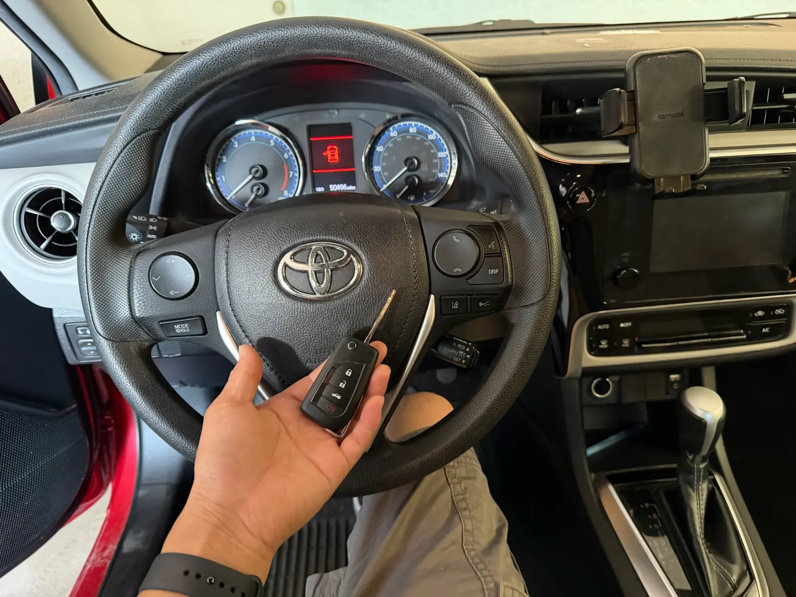 2019 Toyota Corolla spare remote key tested on site