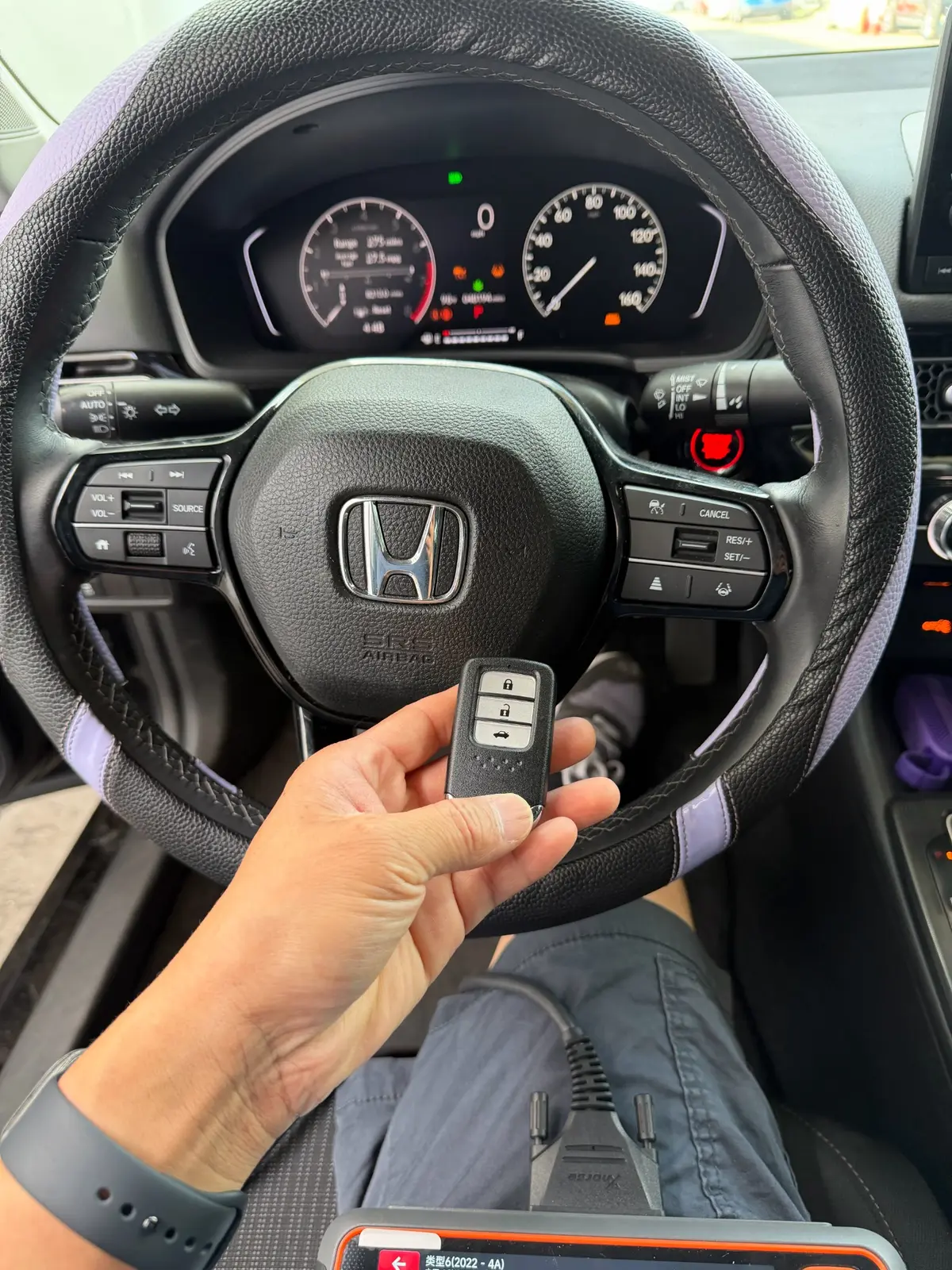 Honda Civic spare smart key in Azusa