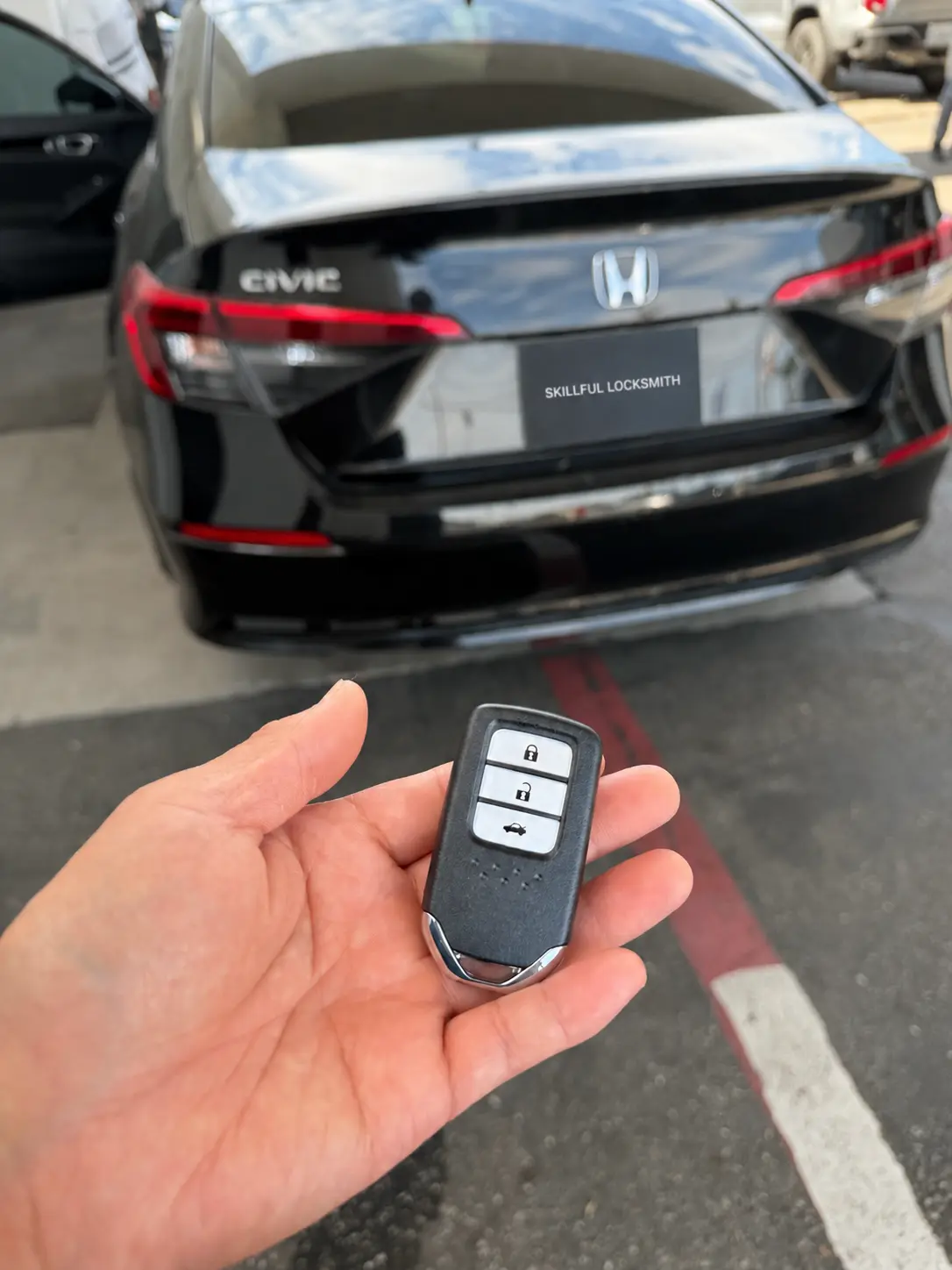 2022 Honda Civic spare smart key