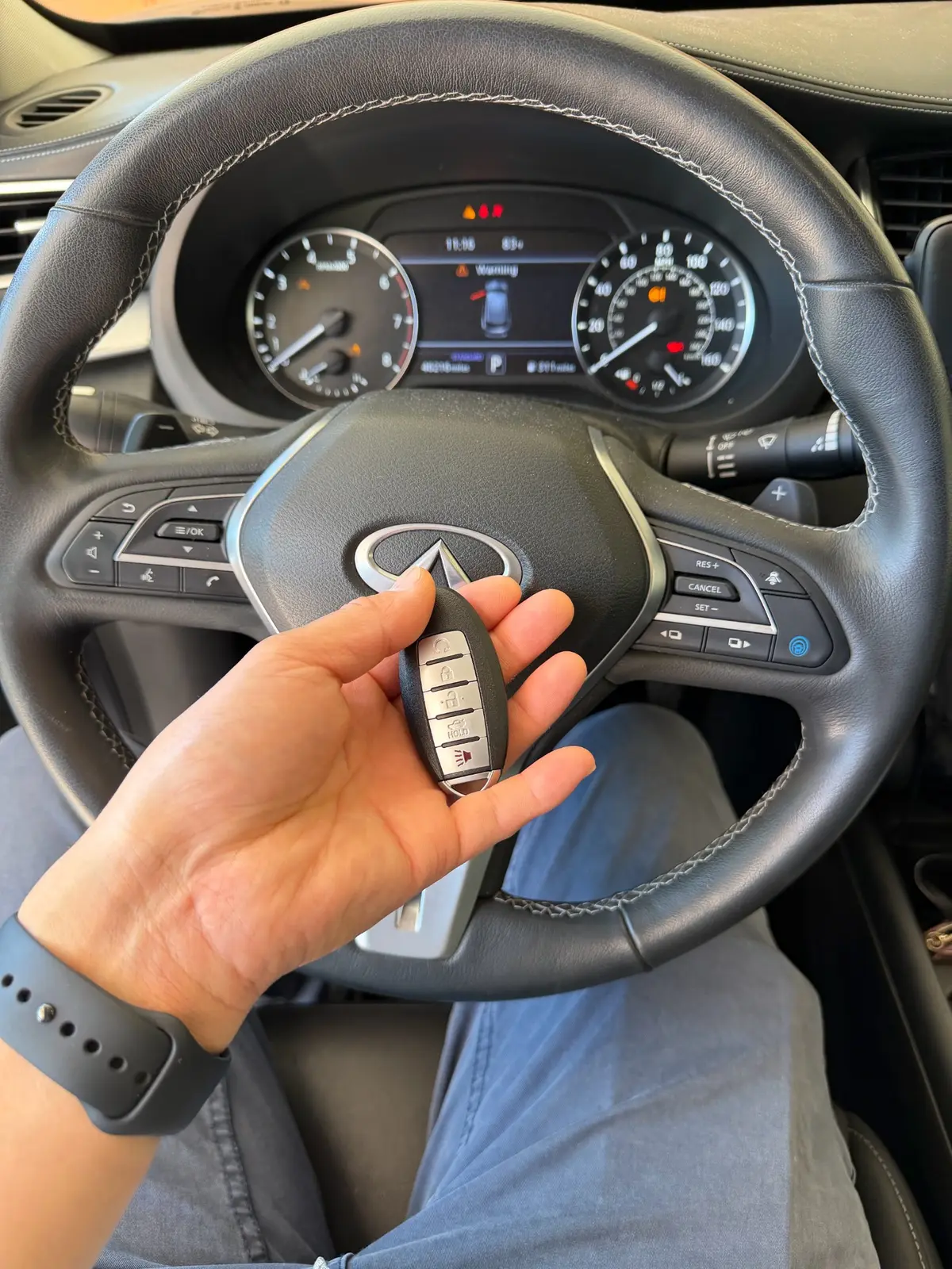 Infiniti QX50 spare smart key in Arcadia
