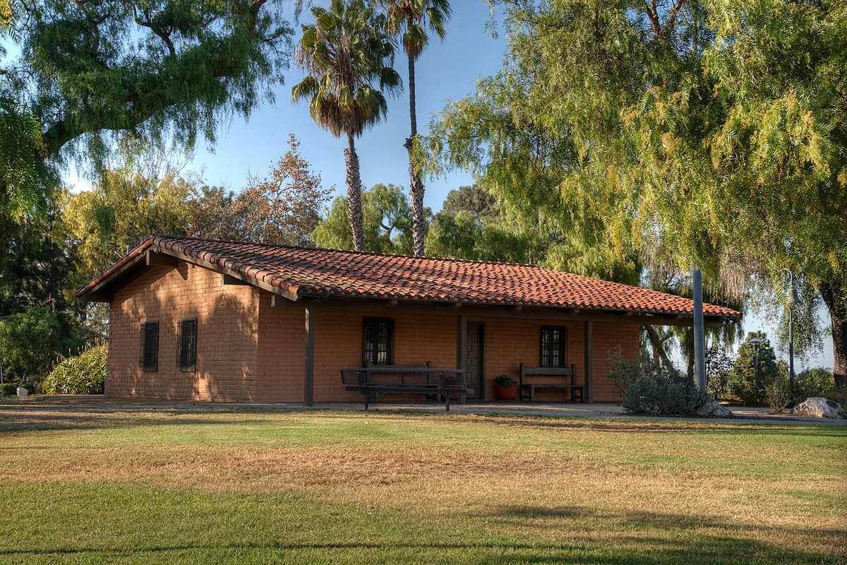 Costa Mesa city landmark and local streetscape