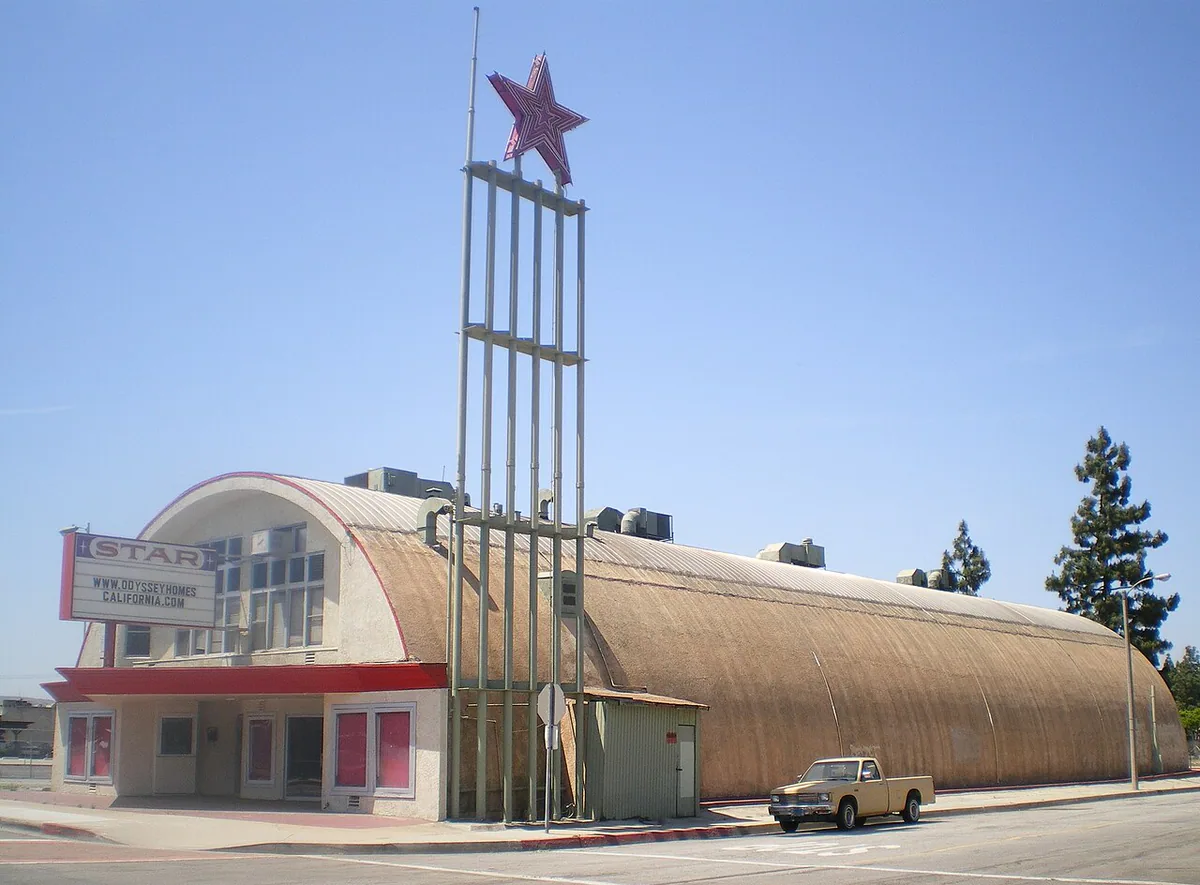 La Puente city landmark and local streetscape