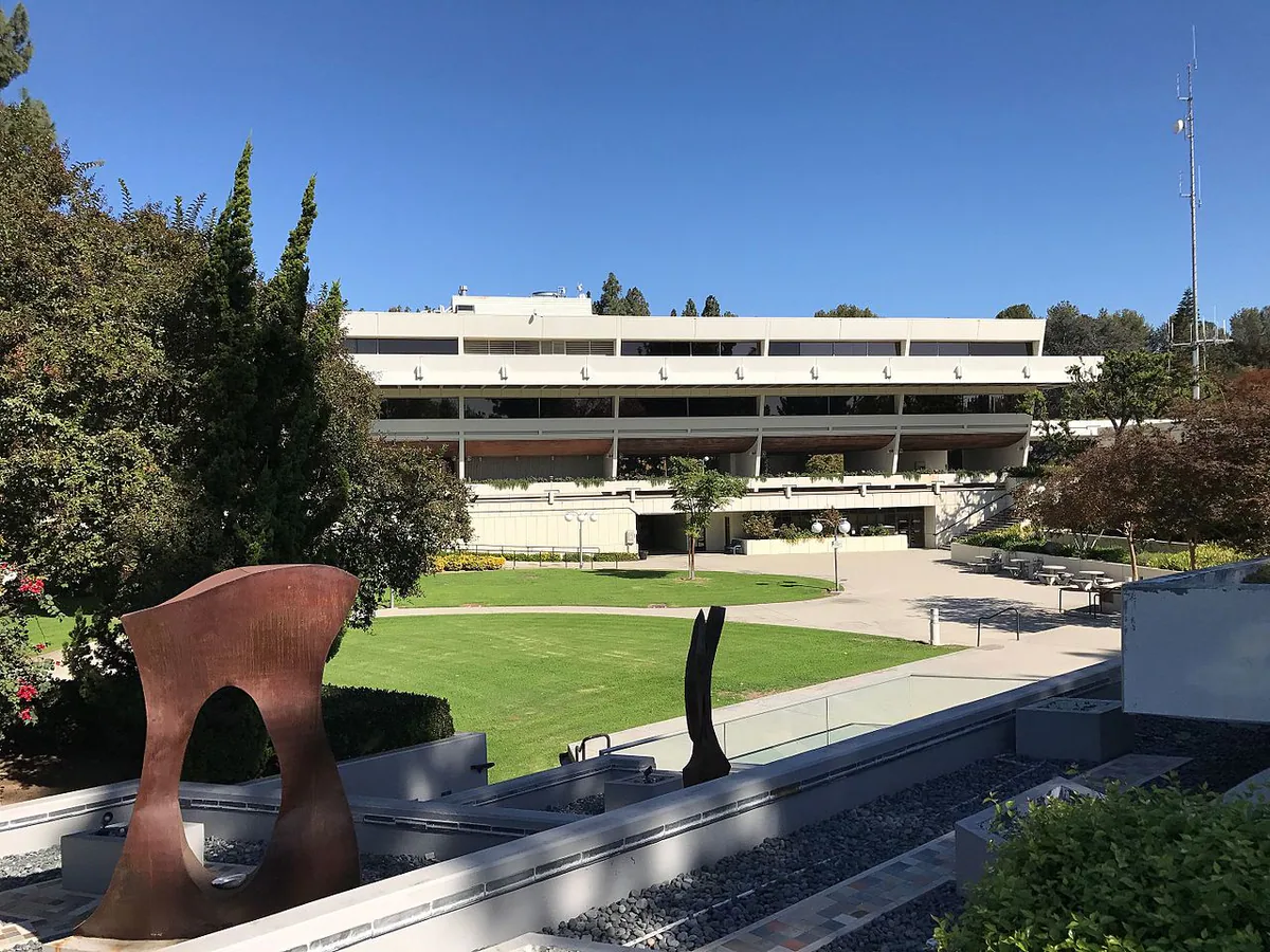 West Covina city landmark and local streetscape
