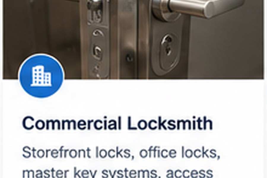 Commercial lock service
