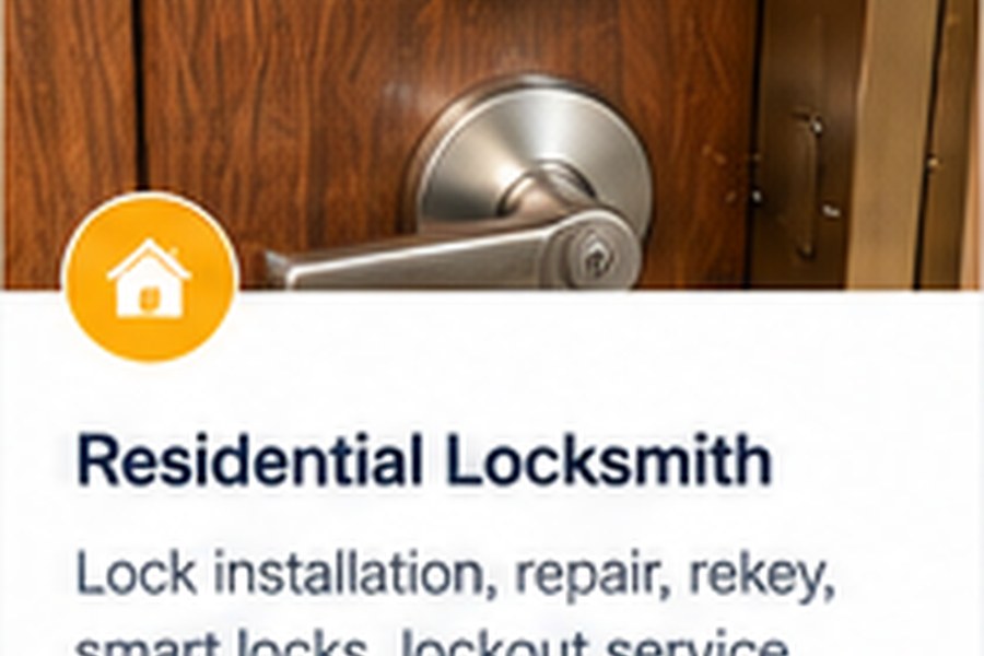 Residential lock service